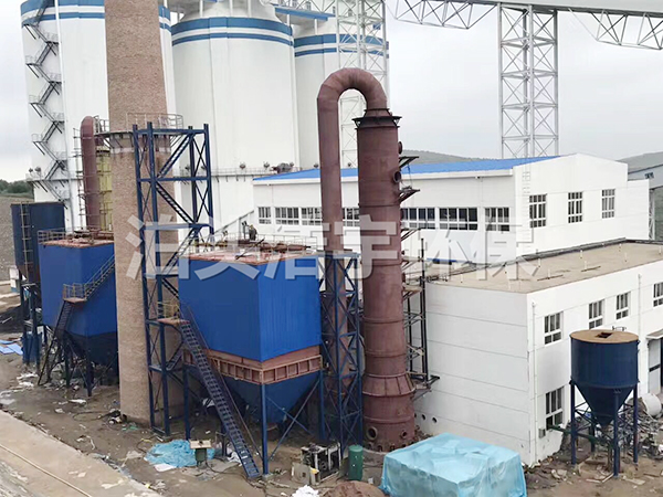 沈陽供熱公司75噸鍋爐布袋除塵、脫硫